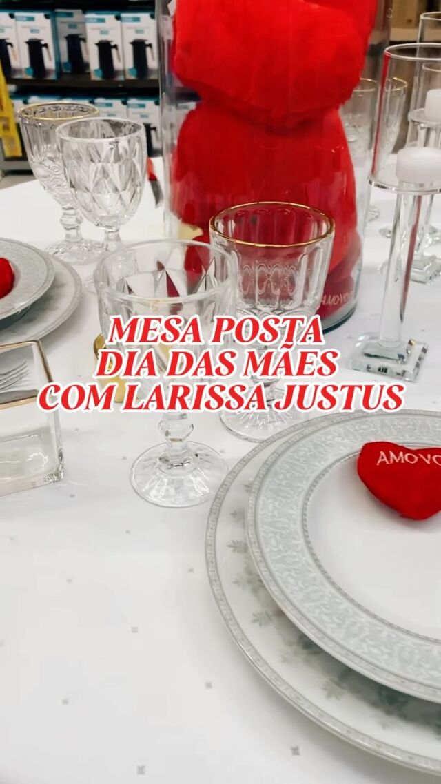 Transforme o almoço de Dia das Mães em um momento ainda mais especial! 🌷

 Aqui no MiniPreço você encontra tudo para montar uma mesa posta cheia de carinho, estilo e praticidade.
Porque todo detalhe conta quando o amor é o ingrediente principal. 💖
 #MiniPreço #DiaDasMães #MesaPosta